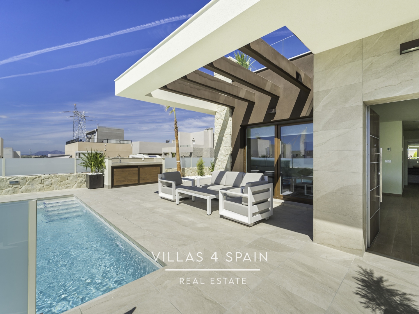 Resale - 3 Bedroom Bungalow with Private Pool and Roof Terrace - azahar model - c.costa brava - Alicante Resale - 3 Bedroom Bungalow with Private Pool and Roof Terrace - azahar model - c.costa brava - Alicante