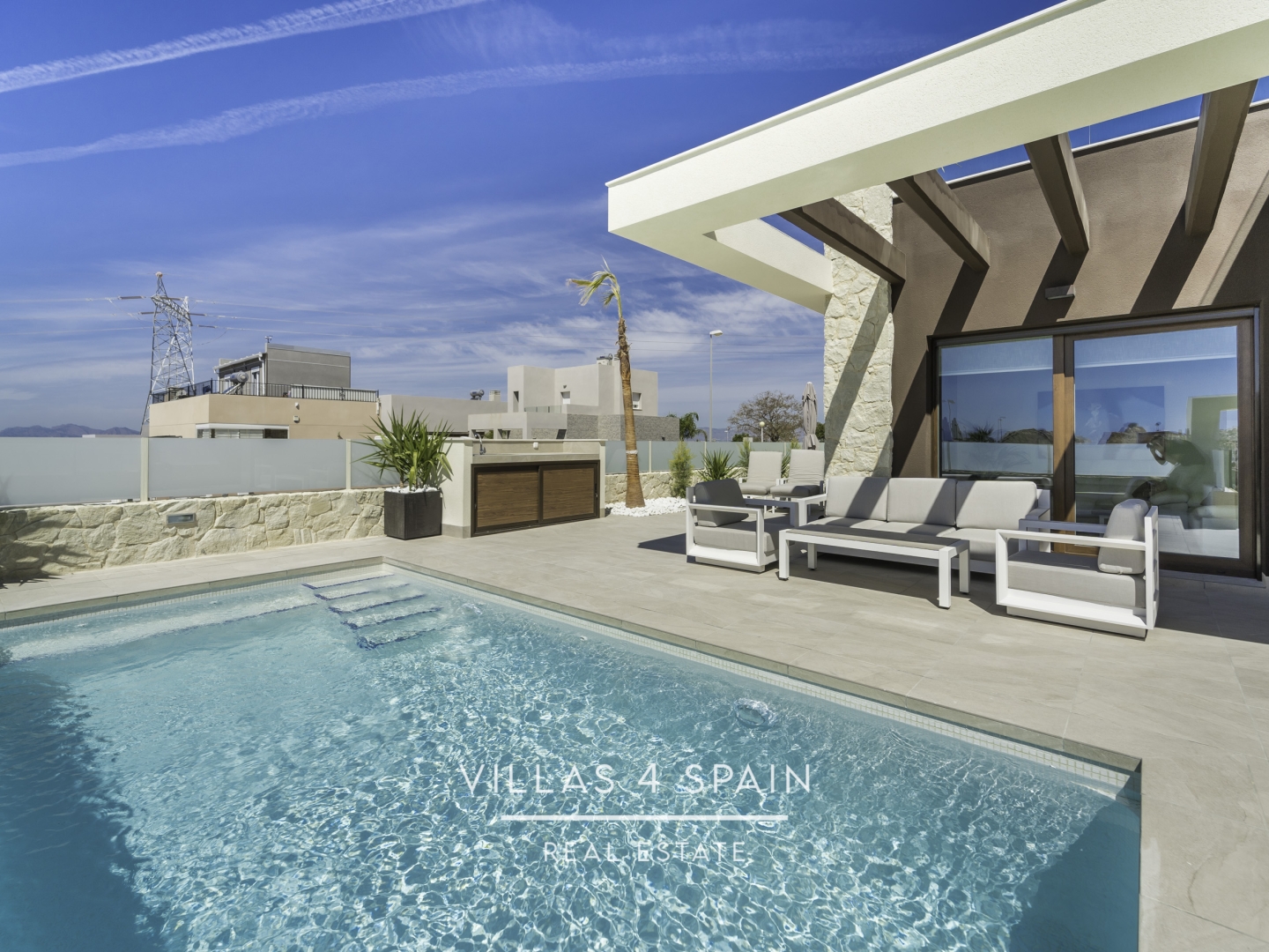 Resale - 3 Bedroom Bungalow with Private Pool and Roof Terrace - azahar model - c.costa brava - Alicante Resale - 3 Bedroom Bungalow with Private Pool and Roof Terrace - azahar model - c.costa brava - Alicante