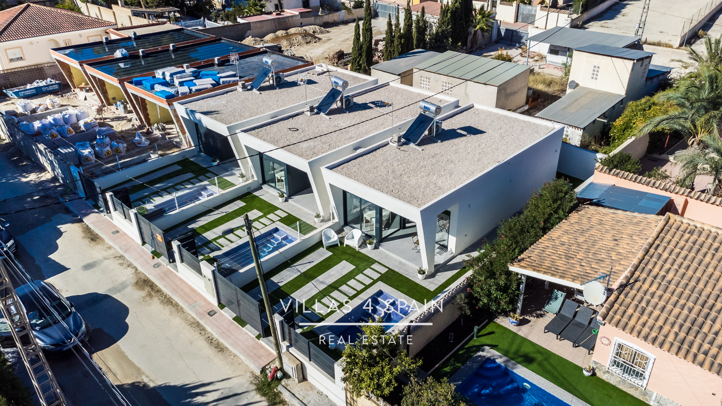 Resale - 2023.Build 2 Bedroom 2 Bathroom Villa with Private Pool and parking - av. de la libertad - Murcia Resale - 2023.Build 2 Bedroom 2 Bathroom Villa with Private Pool and parking - av. de la libertad - Murcia