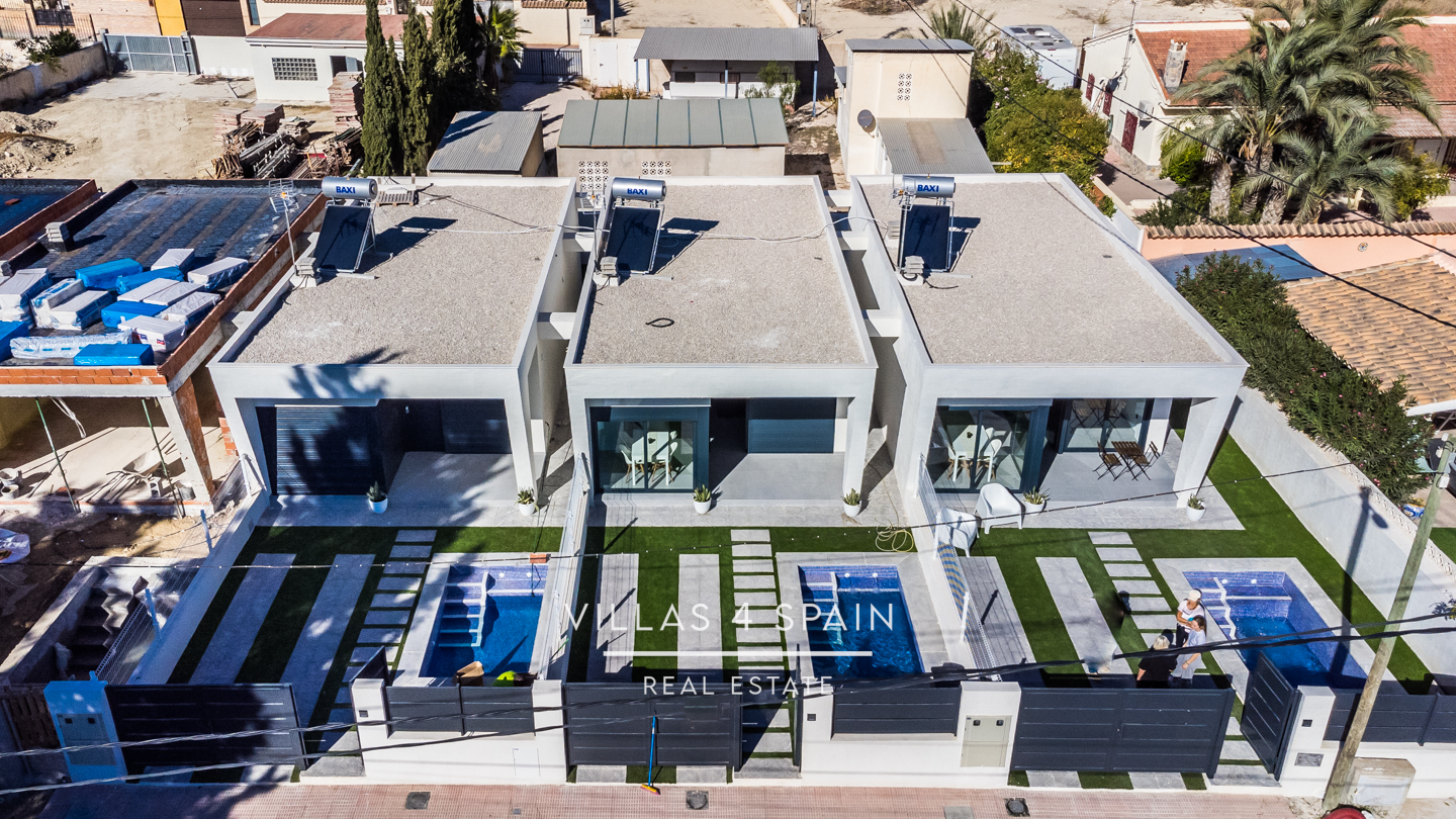 Resale - 2023.Build 2 Bedroom 2 Bathroom Villa with Private Pool and parking - av. de la libertad - Murcia Resale - 2023.Build 2 Bedroom 2 Bathroom Villa with Private Pool and parking - av. de la libertad - Murcia