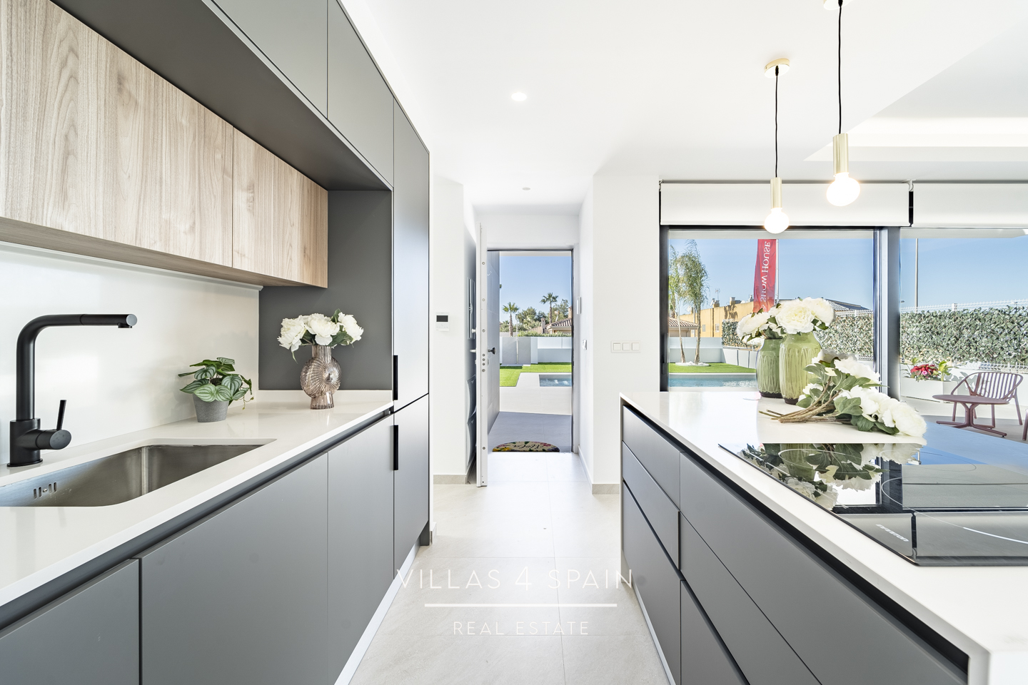 New Build - 3 Bedroom 3 Bathroom New build villa with private pool and parking - calle onix - Alicante New Build - 3 Bedroom 3 Bathroom New build villa with private pool and parking - calle onix - Alicante