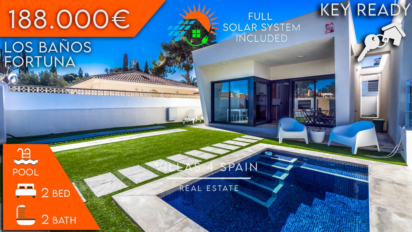 2 Bedroom 2 Bathroom Corner Villa with Private Pool and parking