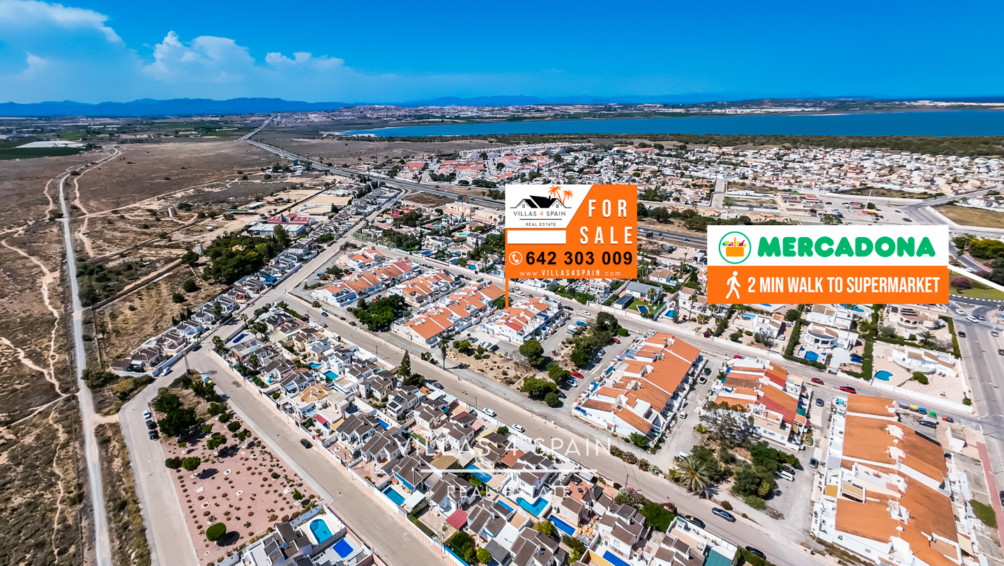 Sold - 2 Bedroom 1 bathroom Fully Renovated Town house with front garden in Torrevieja, San Luis - calle Zarauz - Alicante Sold - 2 Bedroom 1 bathroom Fully Renovated Town house with front garden in Torrevieja, San Luis - calle Zarauz - Alicante