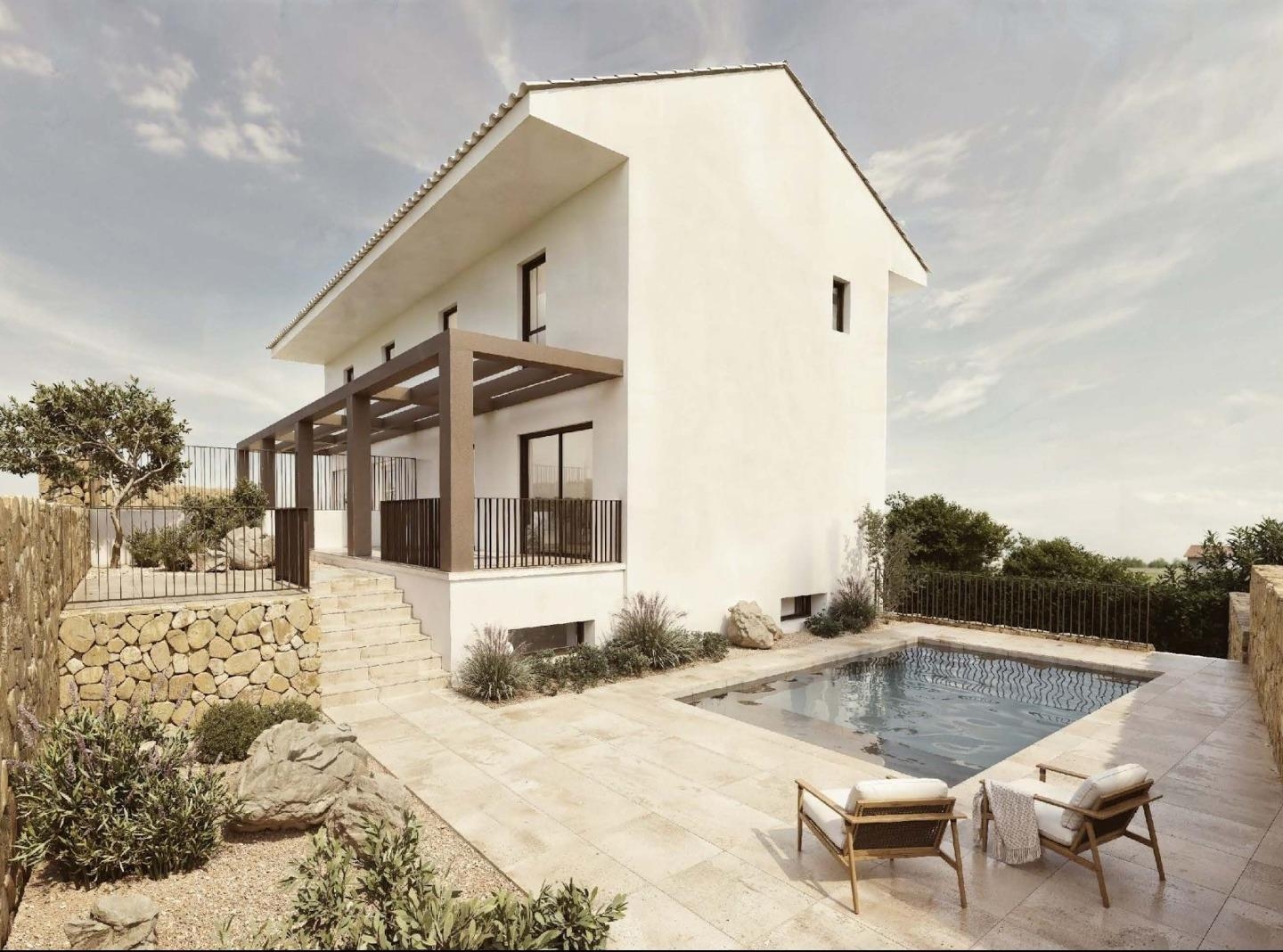 3 Bedroom 2 Bathroom Semidetached in la Nucia