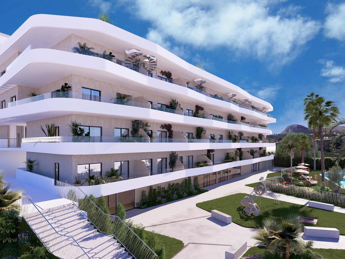 2 Bedroom 2 Bathroom Ground floor apartment in la Nucia