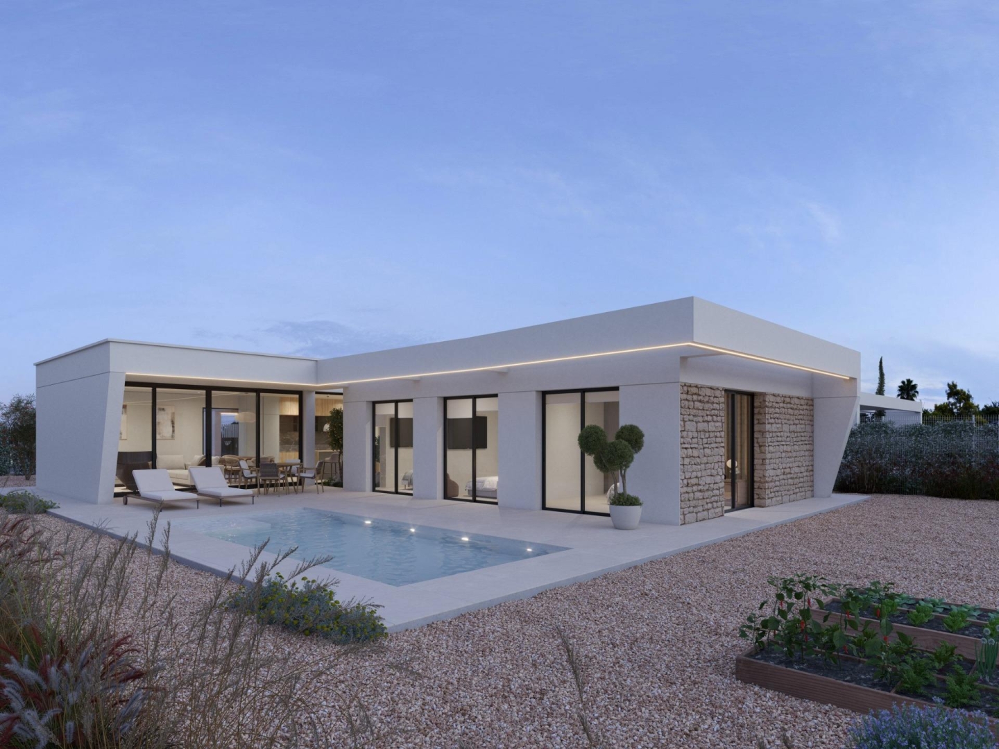 3 Bedroom 2 Bathroom villa in Fuente Álamo