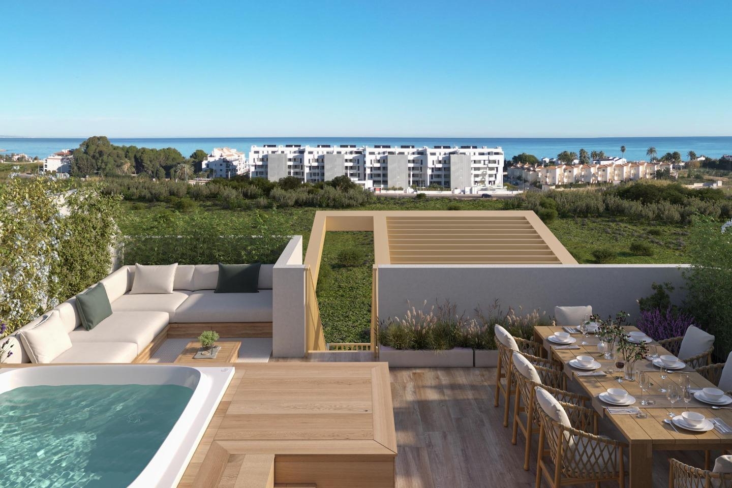 3 Bedroom 2 Bathroom penthouse in El Verger