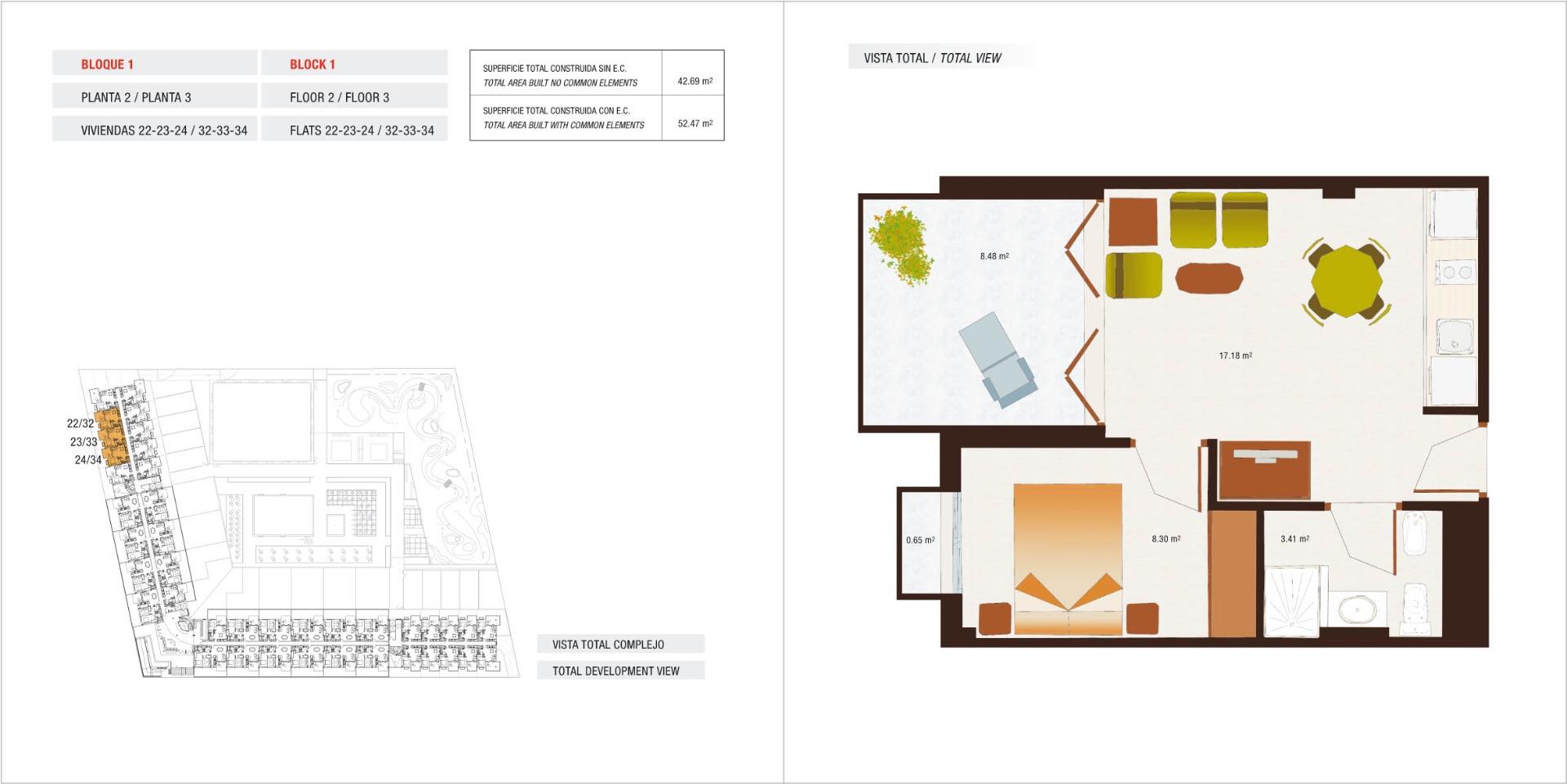 New Build - 1 Bedroom 1 Bathroom apartment in Archena - Villanueva del Rio Segura - Murcia New Build - 1 Bedroom 1 Bathroom apartment in Archena - Villanueva del Rio Segura - Murcia