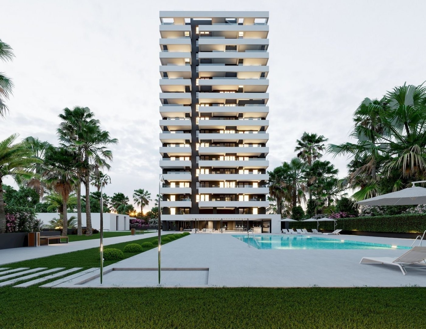 2 Bedroom 2 Bathroom penthouse in Calpe