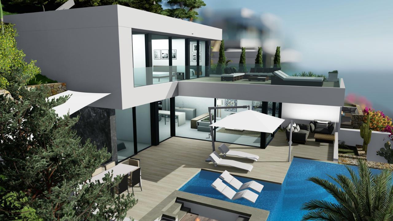 New Build - 4 Bedroom 5 Bathroom villa in Calpe - Maryvilla - Alicante New Build - 4 Bedroom 5 Bathroom villa in Calpe - Maryvilla - Alicante