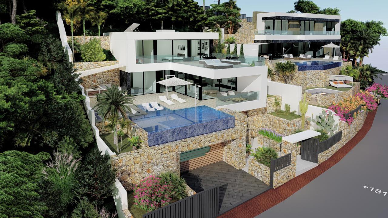 New Build - 4 Bedroom 5 Bathroom villa in Calpe - Maryvilla - Alicante New Build - 4 Bedroom 5 Bathroom villa in Calpe - Maryvilla - Alicante