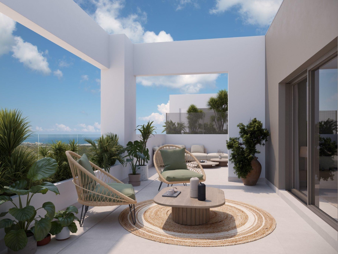 2 Bedroom 2 Bathroom penthouse in Pulpi